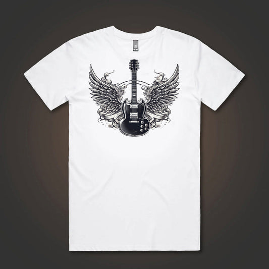 Rockin Wings Musician T-Shirt