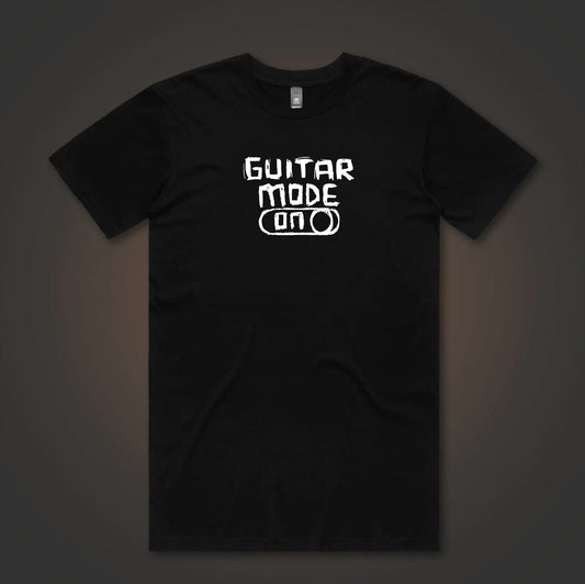 Black Guitar Mode T Shirt