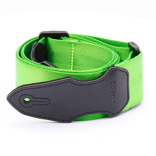 Cliffhanger - Acid Green Guitar Strap