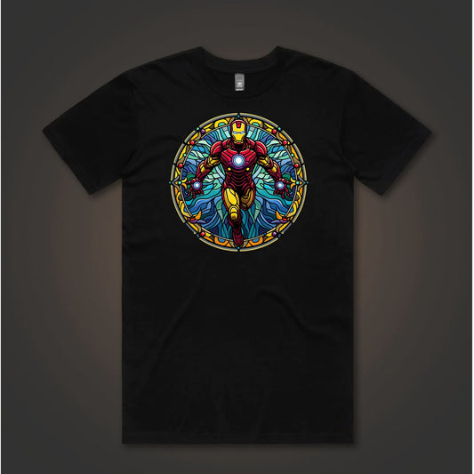 Ironman Stainglass Musician T-Shirt