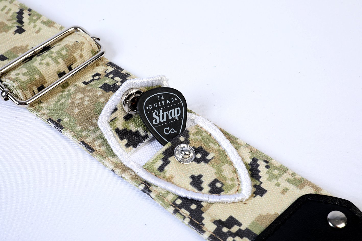 Camo Series - Military Green Guitar Strap