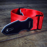 Cliffhanger Rockhammer Red Guitar Strap