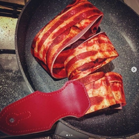 Bacon Bacon Bacon Guitar Strap